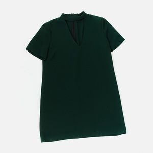 Zara V-Neck Shift Dress